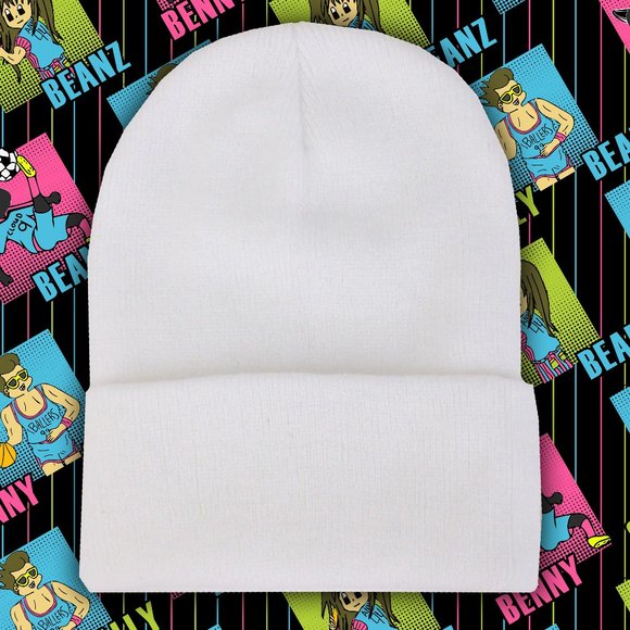 NWOT Essential Classic Beanie CLASSIC WHITE - Picture 1 of 1